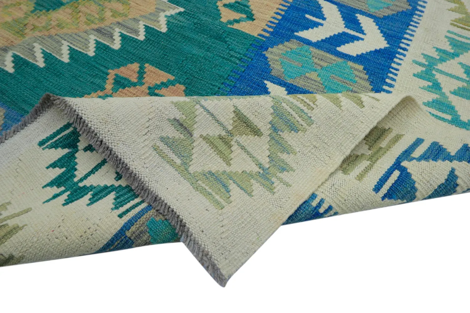 Tappeto Orientale - Vegi Kelim Hand Woven - 171 x 250 cm