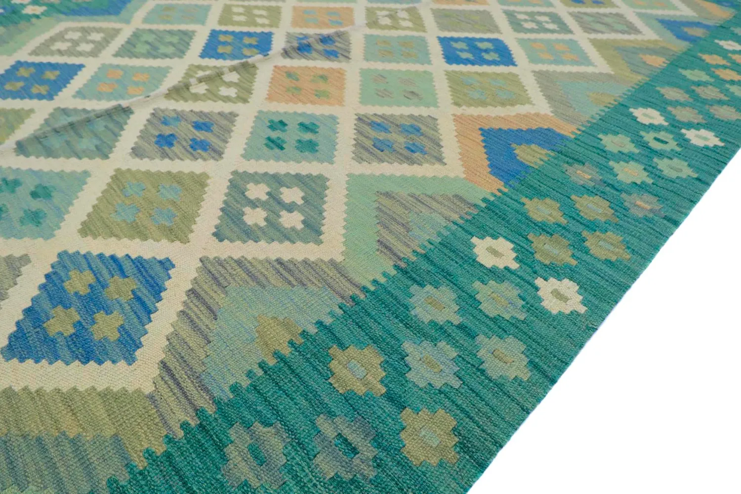 Tappeto Orientale - Vegi Kelim Hand Woven - 169 x 248 cm