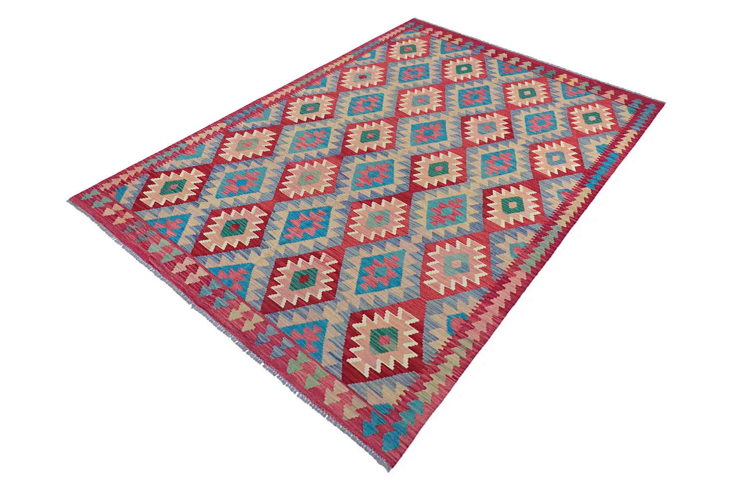 Tappeto Orientale - Vegi Kelim Hand Woven - 175 x 245 cm