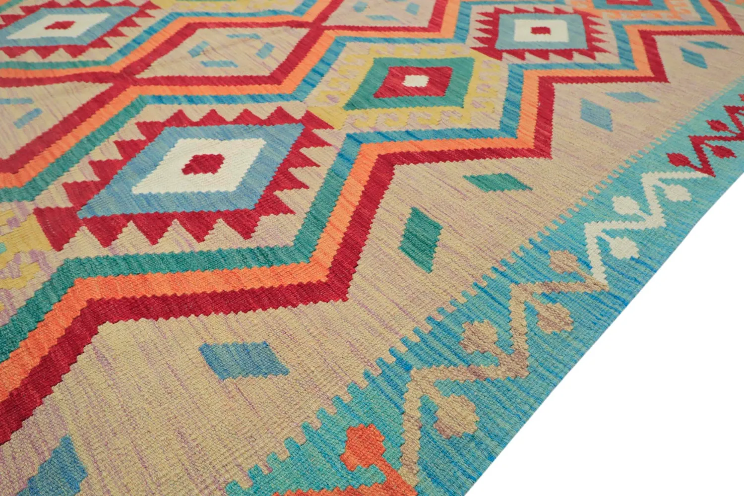 Tappeto Orientale - Vegi Kelim Hand Woven - 175 x 247 cm
