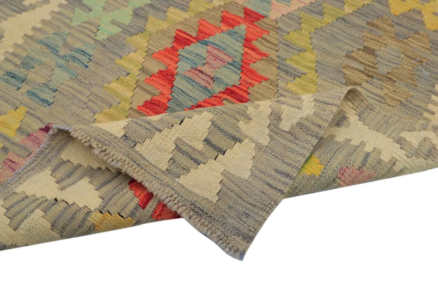 Tappeto Orientale - Vegi Kelim Hand Woven - 81 x 199 cm