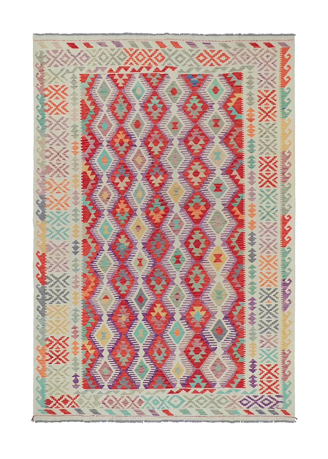 Tappeto Orientale - Vegi Kelim Hand Woven - 200 x 295 cm