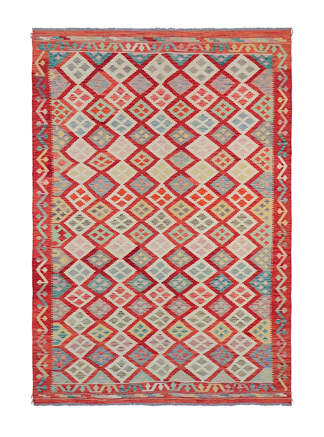 Tappeto Orientale - Vegi Kelim Hand Woven - 174 x 250 cm