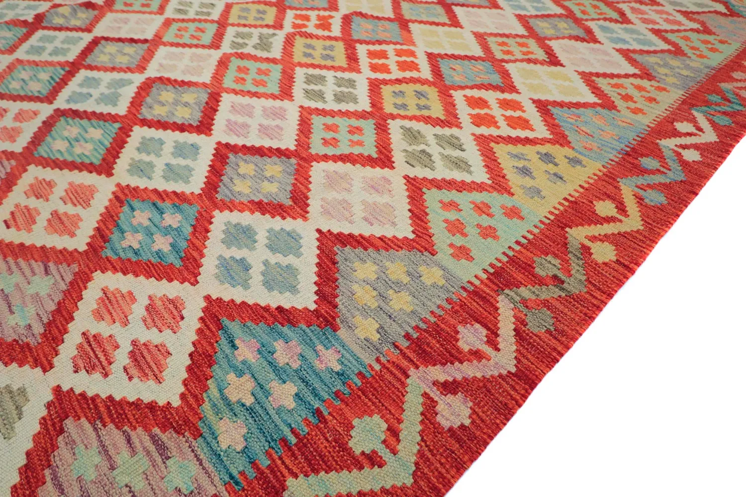 Tappeto Orientale - Vegi Kelim Hand Woven - 174 x 250 cm