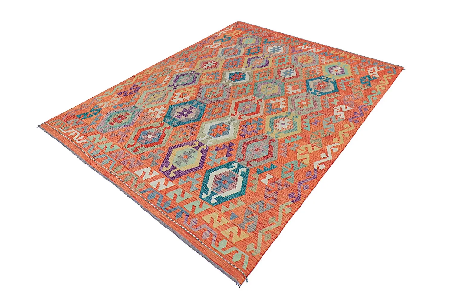 Tappeto Orientale - Vegi Kelim Hand Woven - 183 x 240 cm
