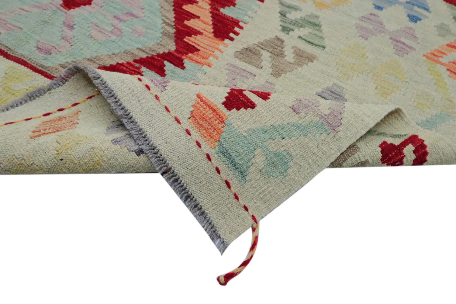 Tappeto Orientale - Vegi Kelim Hand Woven - 176 x 247 cm