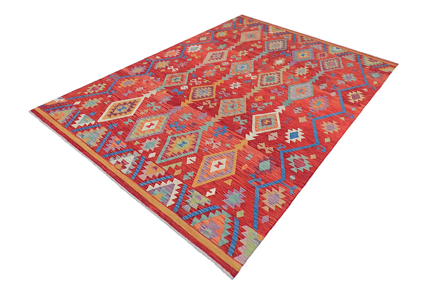 Tappeto Orientale - Vegi Kelim Hand Woven - 201 x 300 cm