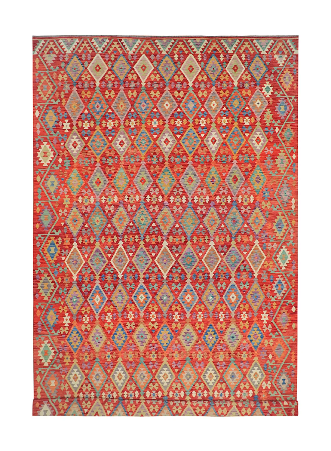 Tappeto Orientale - Vegi Kelim Hand Woven - 303 x 491 cm