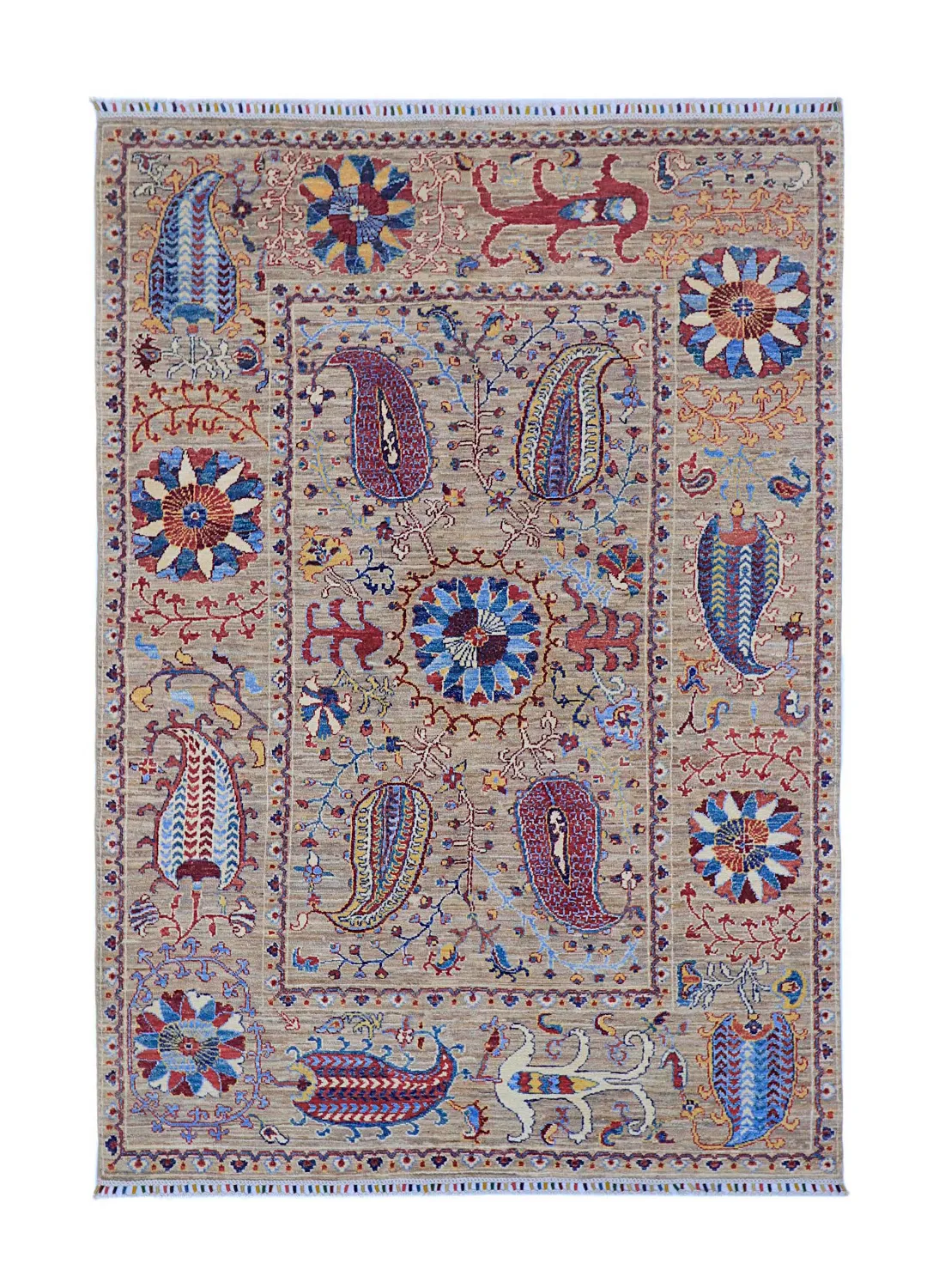 Tappeto Orientale - Chaman Rug Hand Knotted - 163 x 236 cm