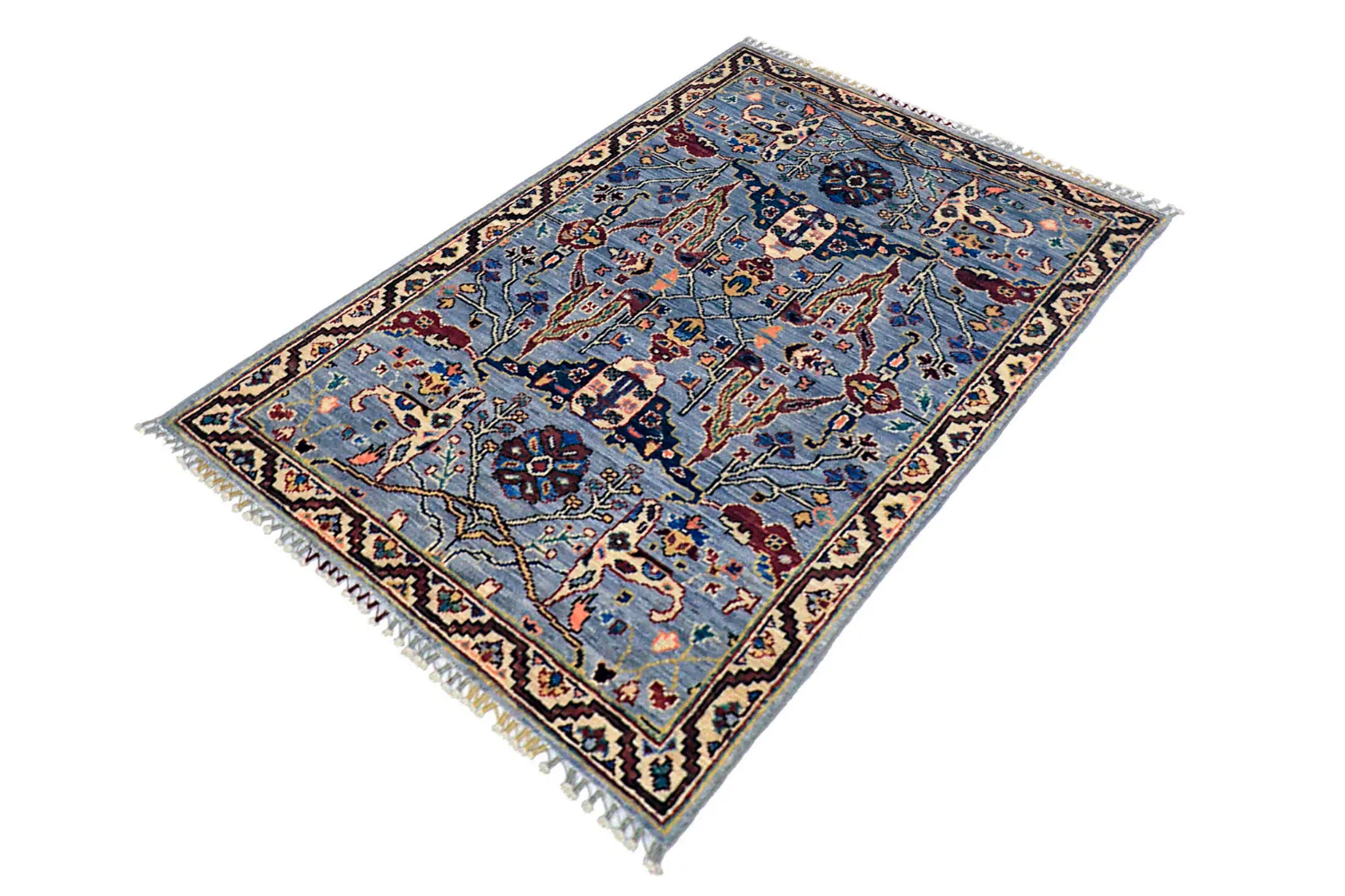 Tappeto Orientale - Chaman Rug Hand Knotted - 83 x 124 cm
