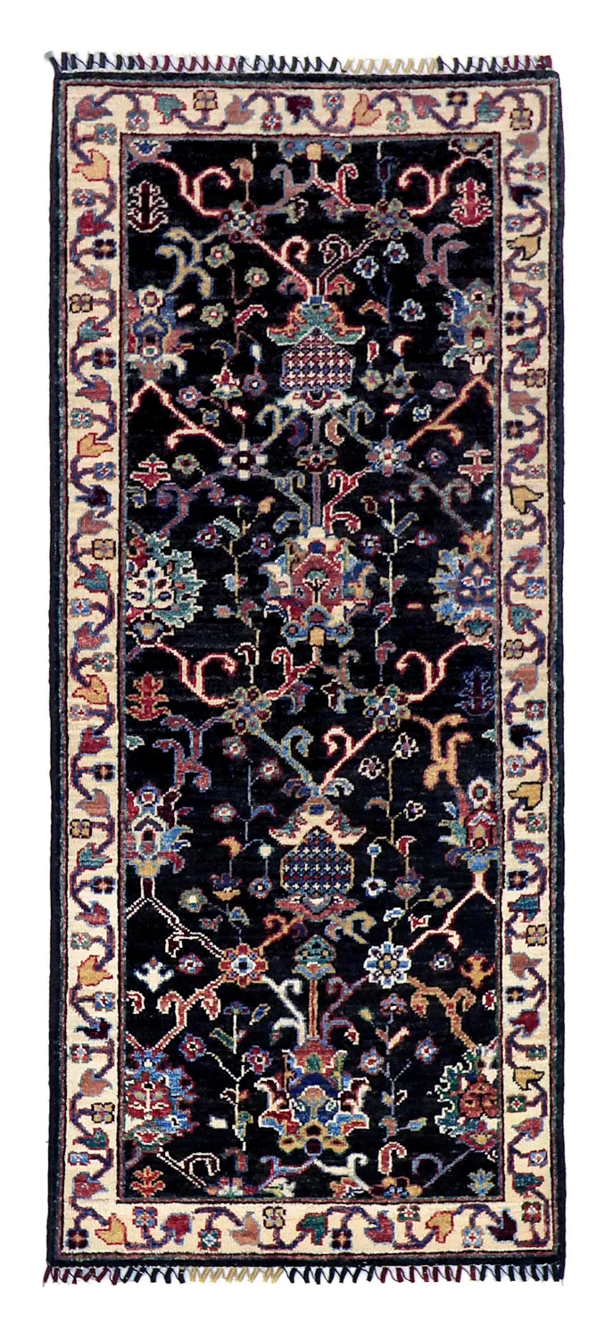 Tappeto Orientale - Chaman Rug Hand Knotted - 63 x 150 cm