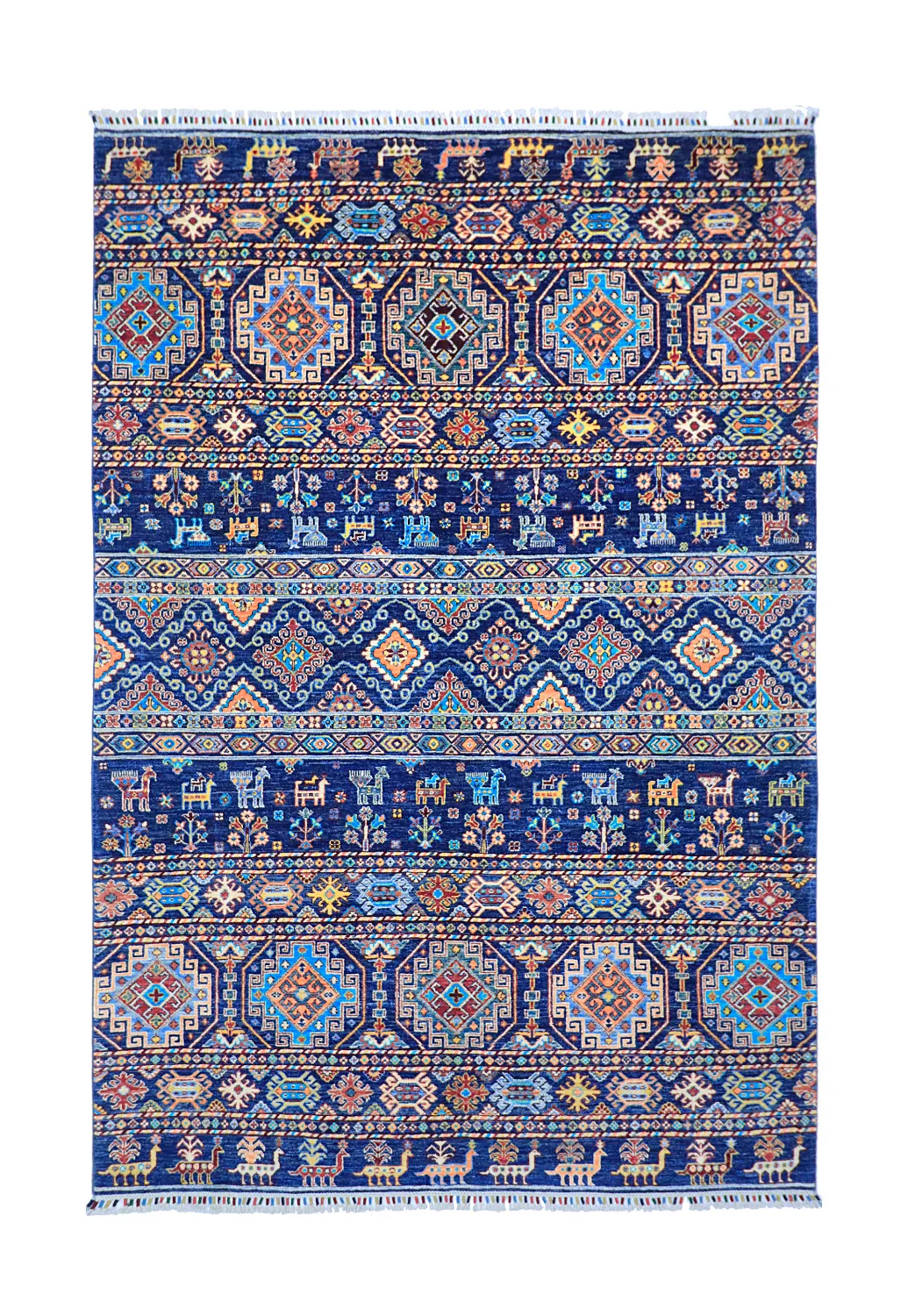 Tappeto Orientale - Chaman Rug Hand Knotted - 195 x 294 cm