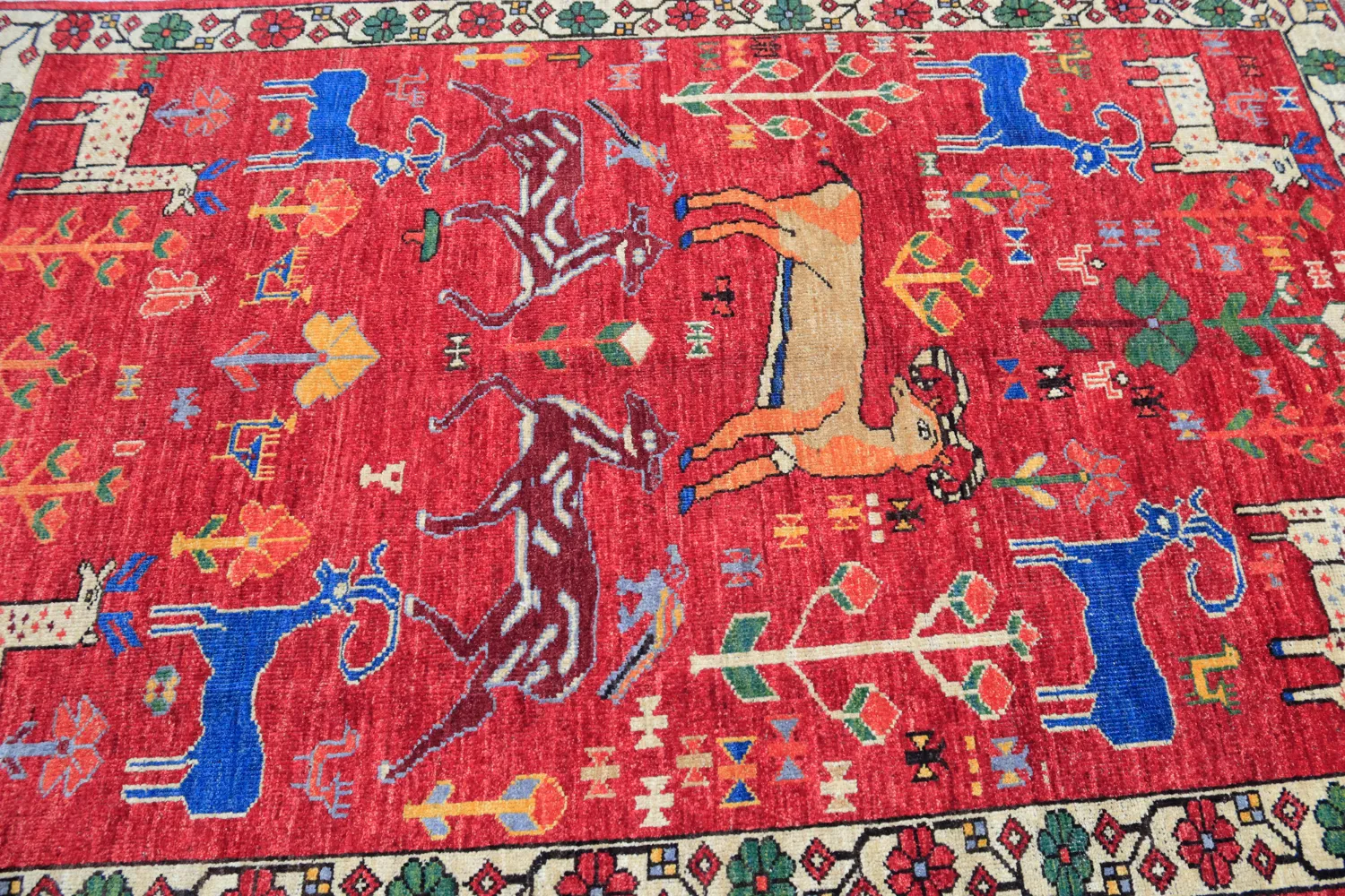 Tappeto Orientale - Tribal Hand Knotted - 158 x 239 cm