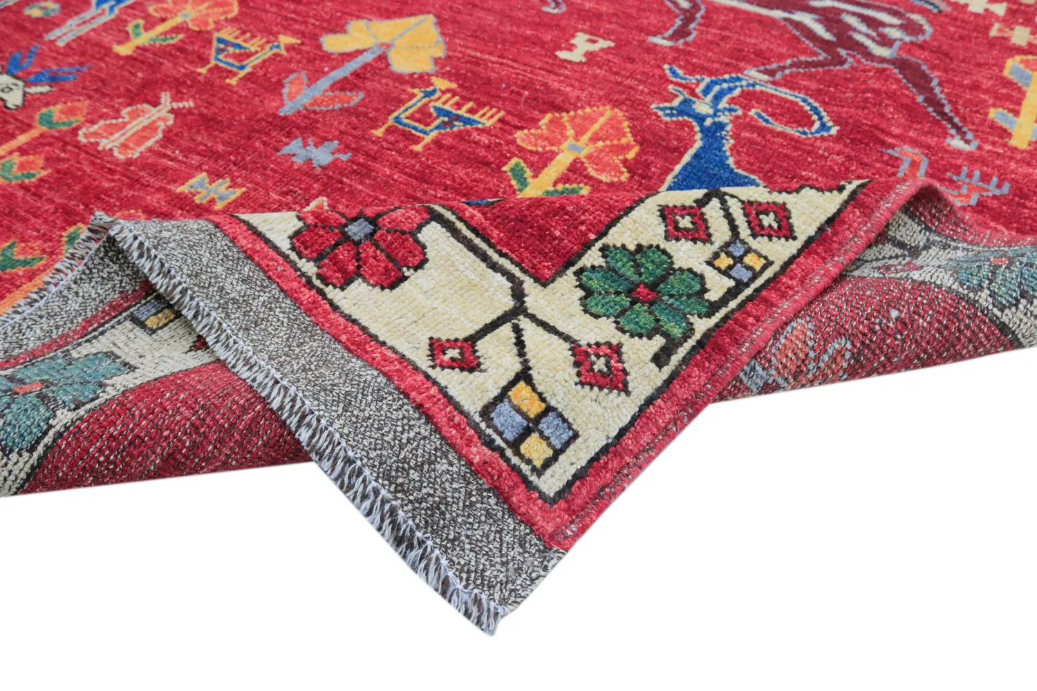 Tappeto Orientale - Tribal Hand Knotted - 158 x 239 cm