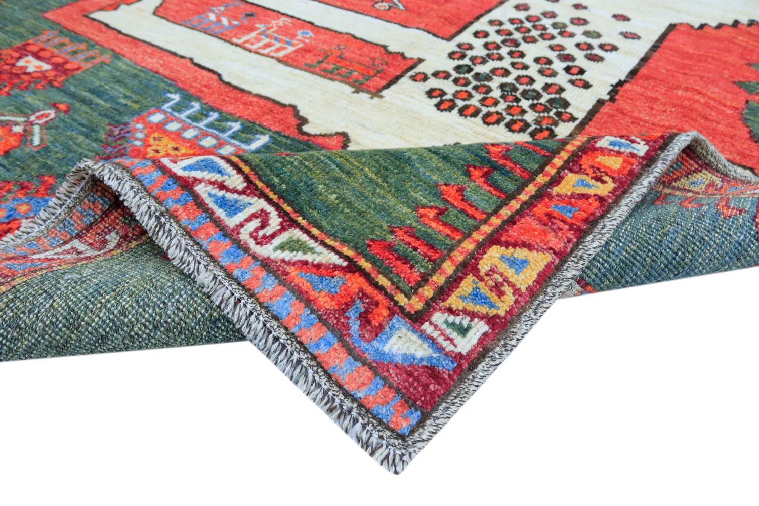 Tappeto Orientale - Tribal Hand Knotted - 149 x 211 cm