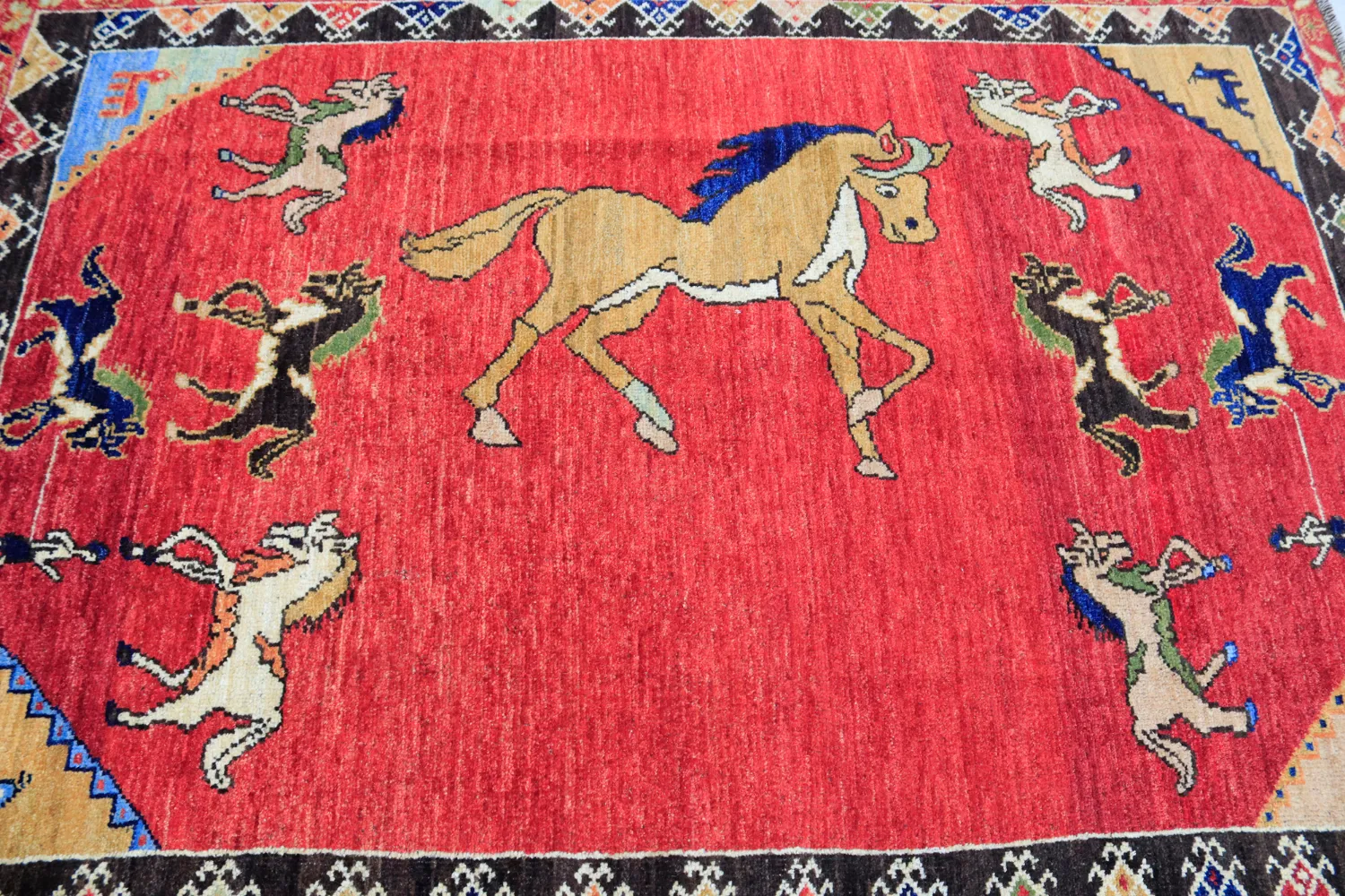 Tappeto Orientale - Tribal Hand Knotted - 144 x 220 cm