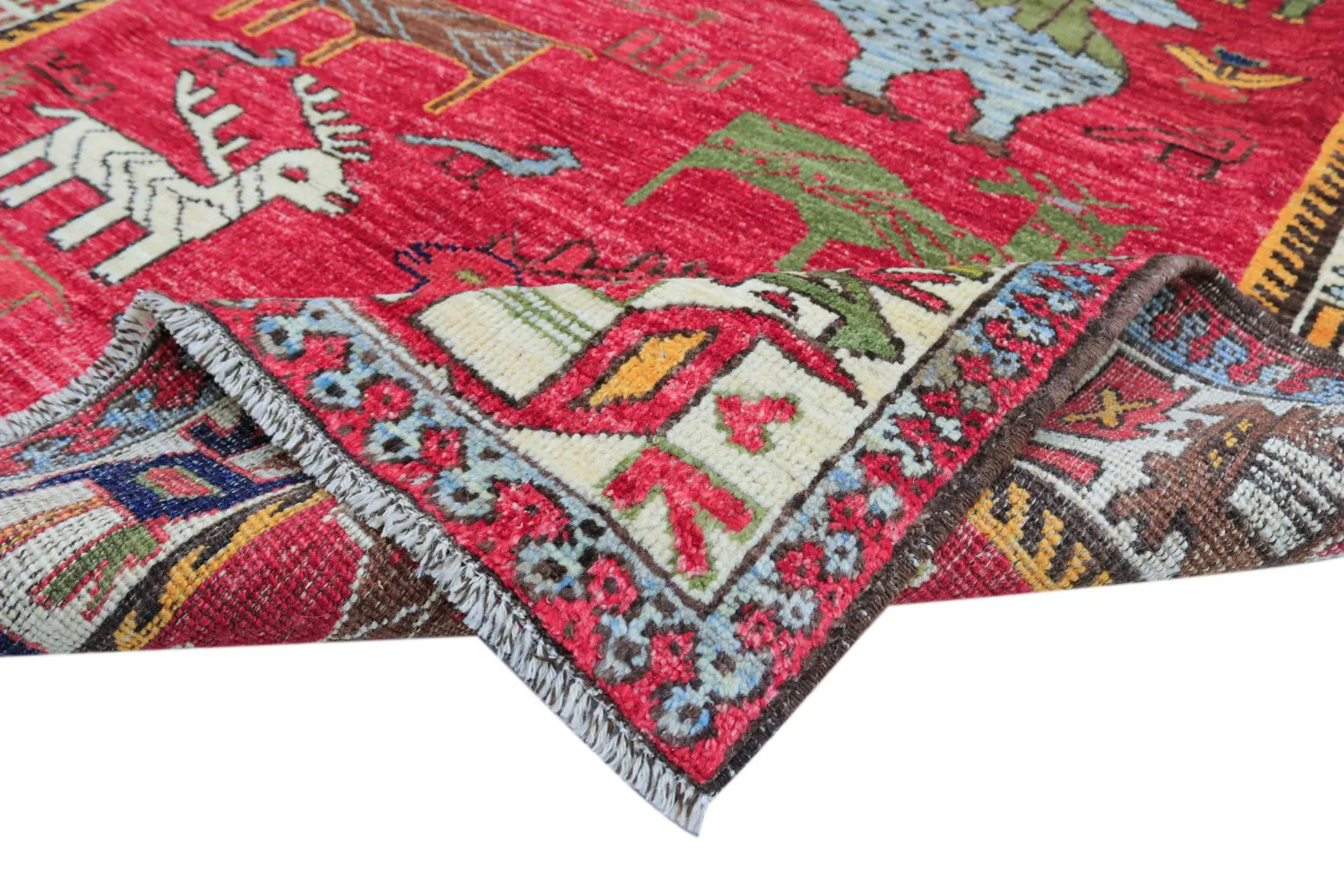 Tappeto Orientale - Tribal Hand Knotted - 148 x 199 cm