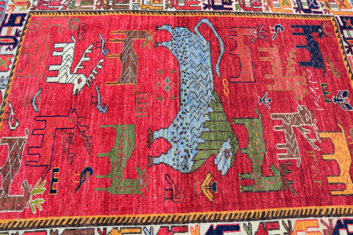 Tappeto Orientale - Tribal Hand Knotted - 148 x 199 cm