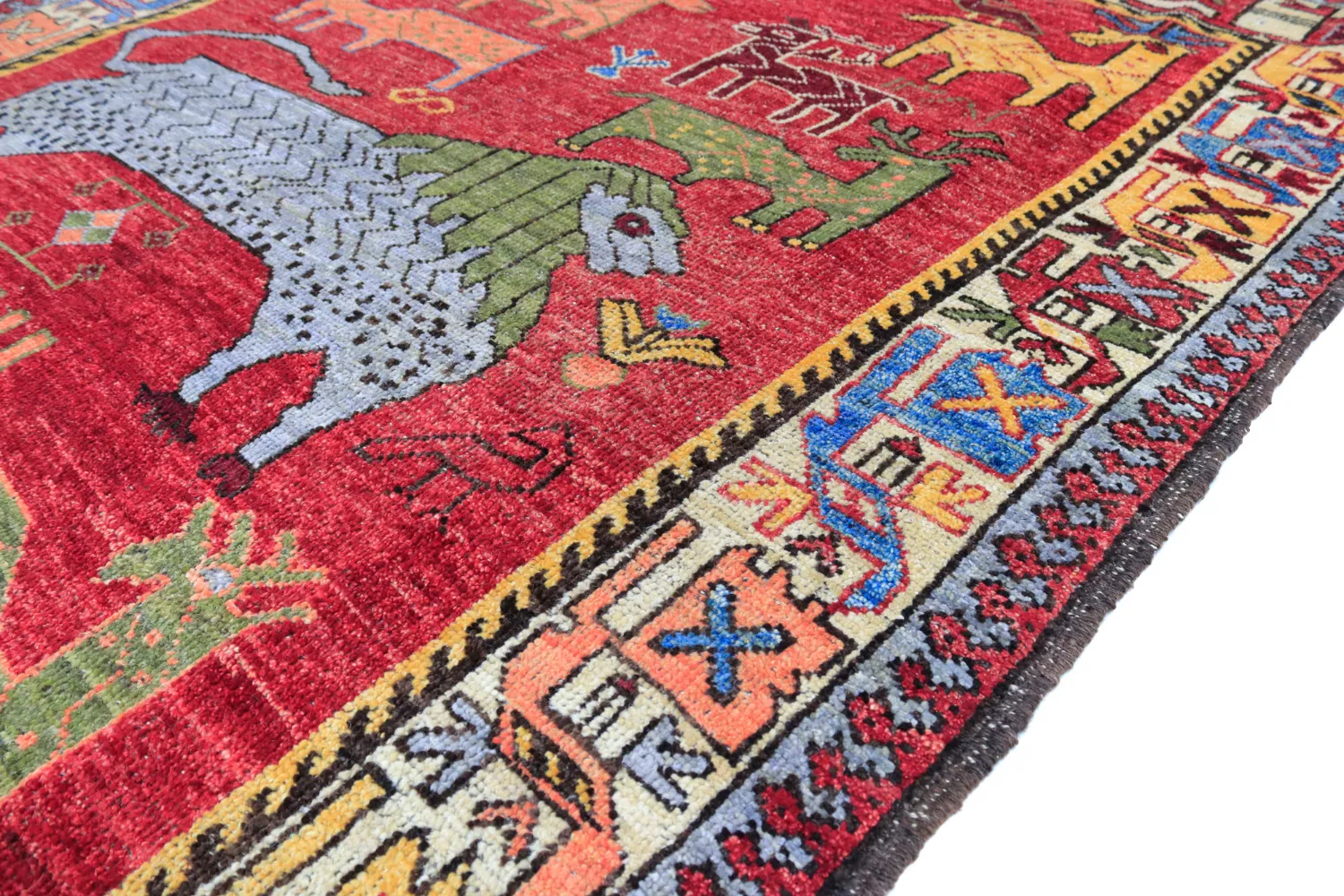 Tappeto Orientale - Tribal Hand Knotted - 153 x 213 cm