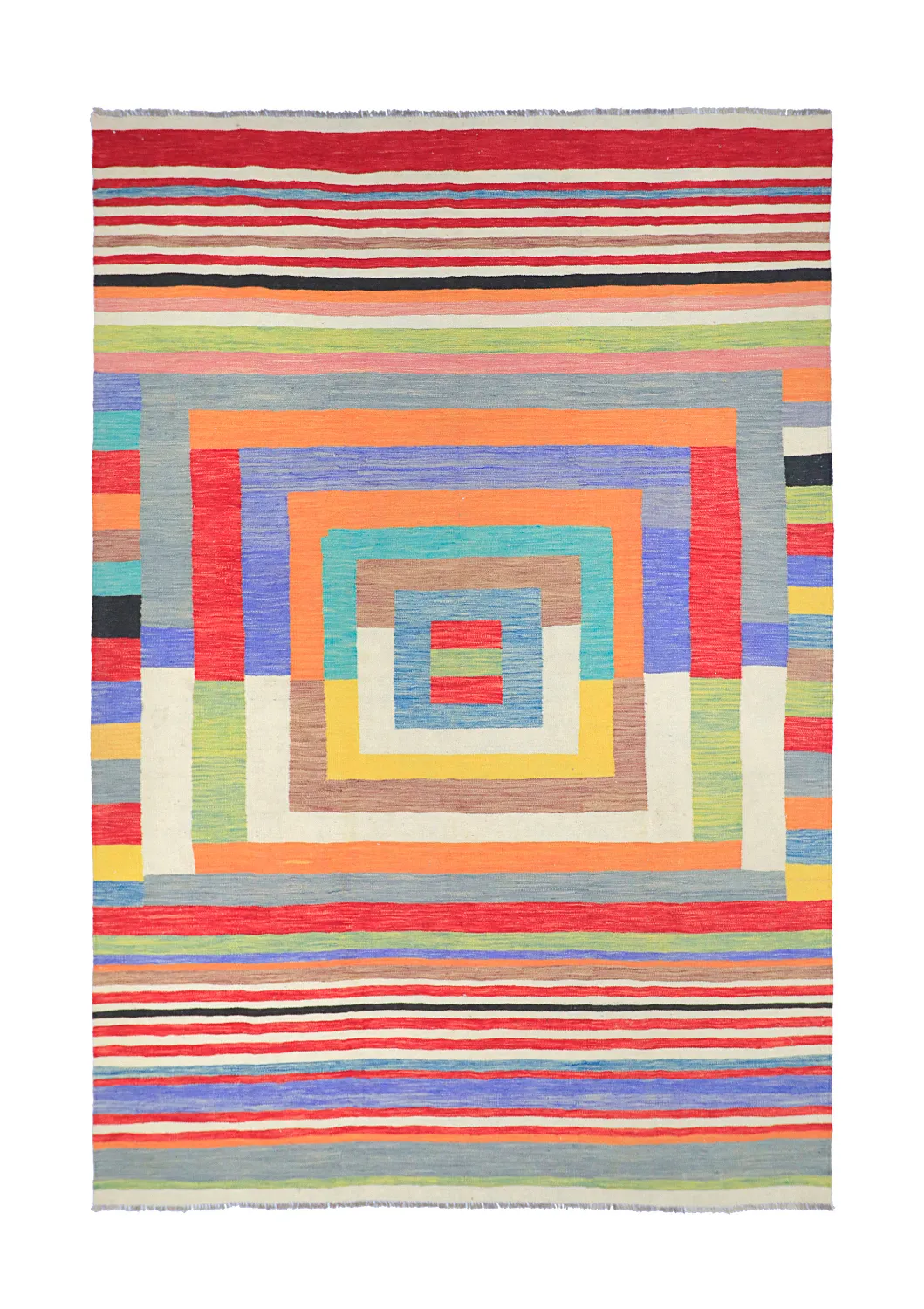 Tappeto Orientale - Kelim Hand Woven - 205 x 299 cm