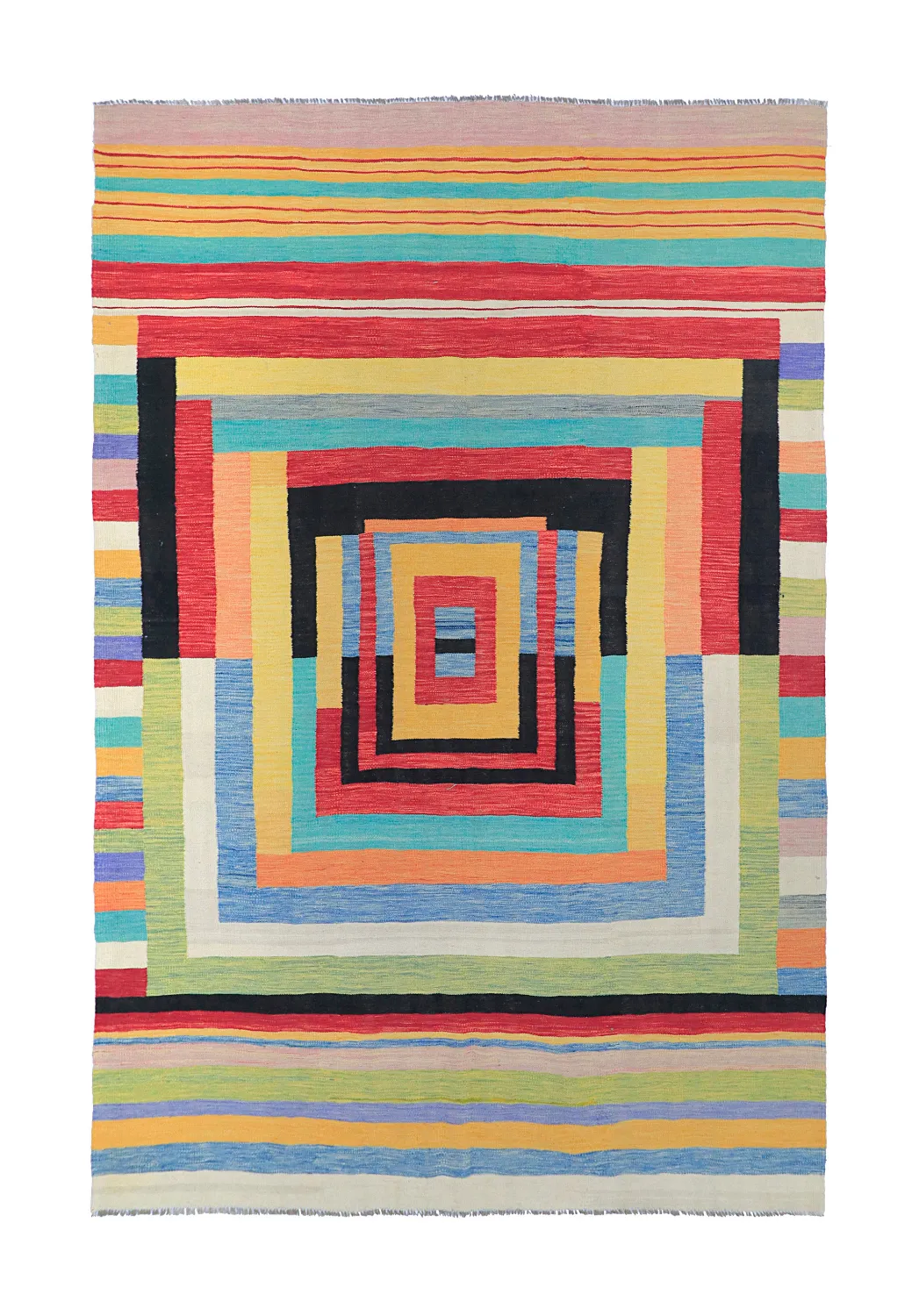 Tappeto Orientale - Kelim Hand Woven - 201 x 299 cm