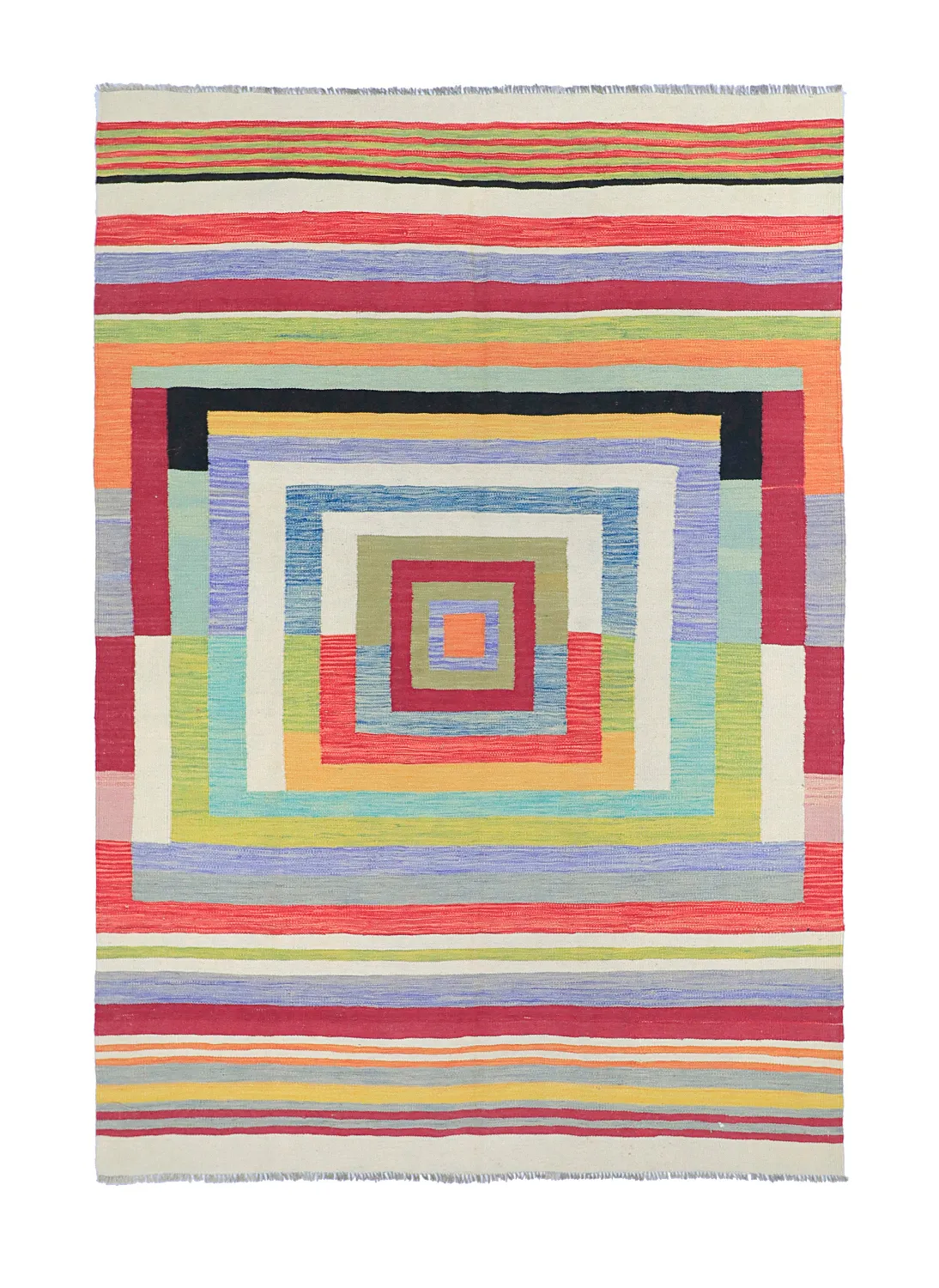 Tappeto Orientale - Kelim Hand Woven - 172 x 244 cm