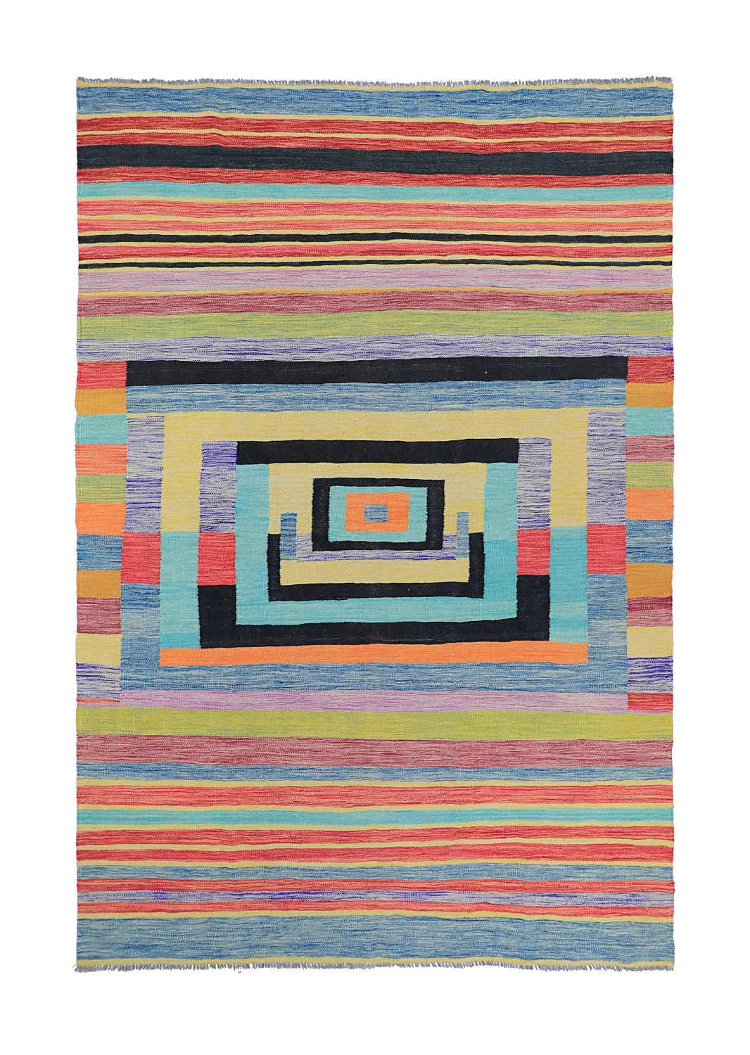 Tappeto Orientale - Kelim Hand Woven - 203 x 299 cm