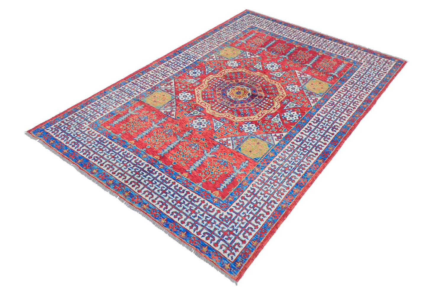 Tappeto Orientale - Suzani Hand Knotted - 170 x 240 cm