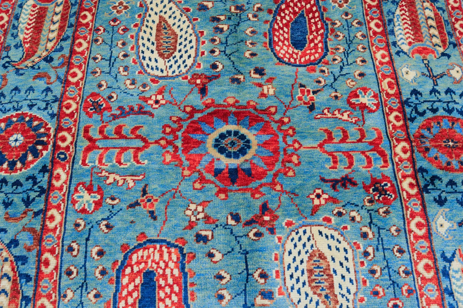 Tappeto Orientale - Suzani Hand Knotted - 170 x 240 cm
