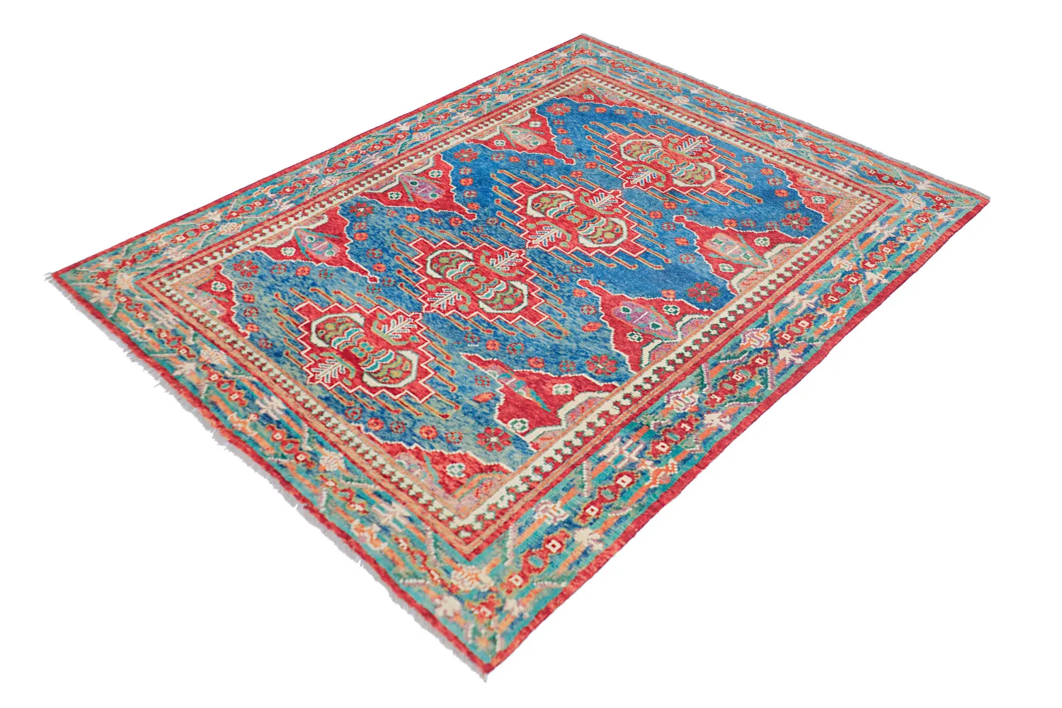 Tappeto Orientale - Suzani Hand Knotted - 170 x 240 cm