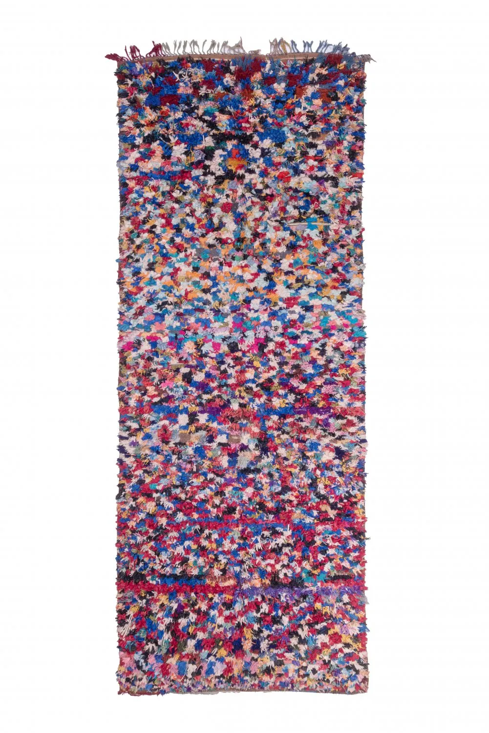 Tappeto Berberi Dal Marocco Boucherouite 370 x 145 cm