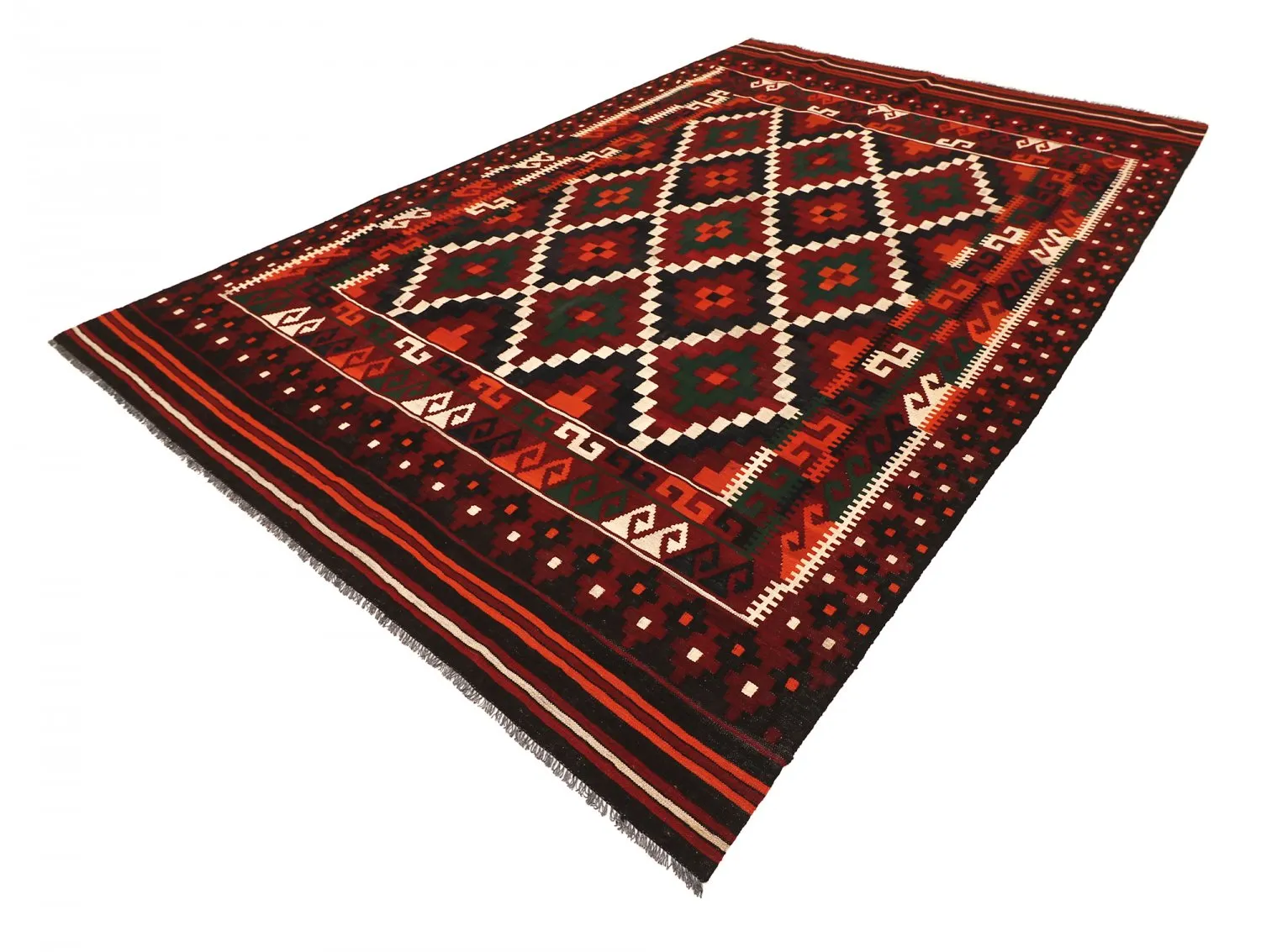 Tappeto kilim orientale 306 x 195 cm