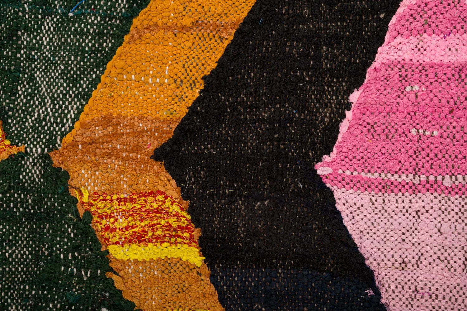Tappeto Berberi Dal Marocco Boucherouite 150 x 305 cm