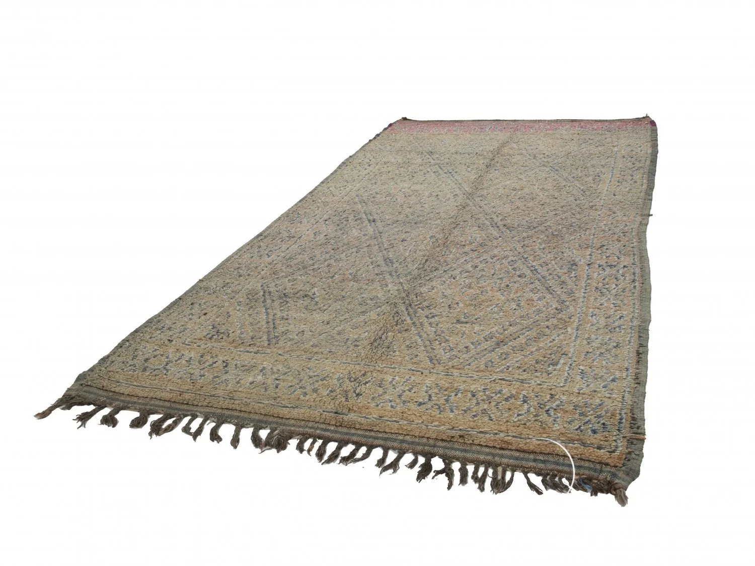 Tappeto Kilim In Stile Berbero Del Marocco Azilal Special Edition 350 x 200 cm