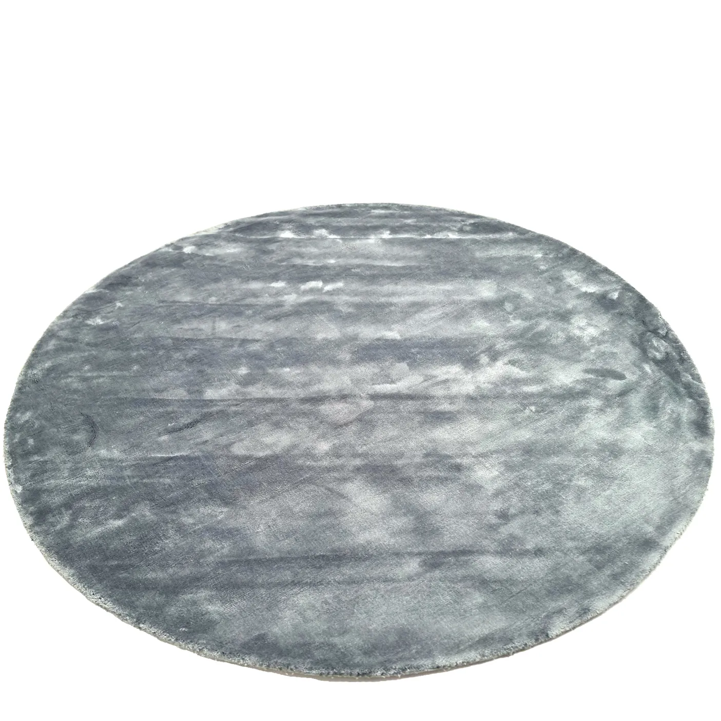 Tappeto rotondo - Jodhpur Special Luxury Edition (blu/grigio)