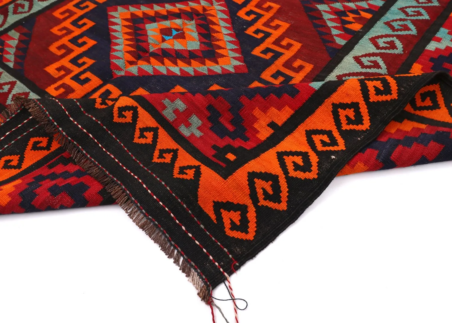 Tappeto kilim orientale 424 x 175 cm