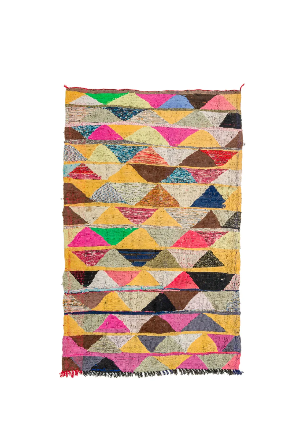 Tappeto Berberi Dal Marocco Boucherouite 140 x 230 cm