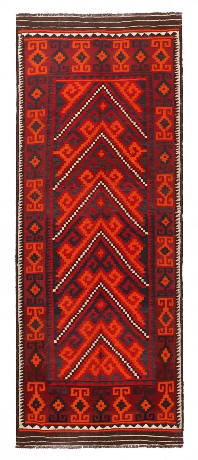 Tappeto kilim orientale 401 x 161 cm