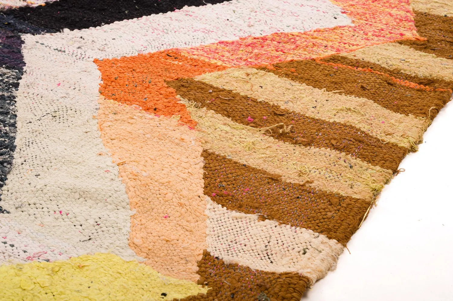 Tappeto Berberi Dal Marocco Boucherouite 155 x 275 cm