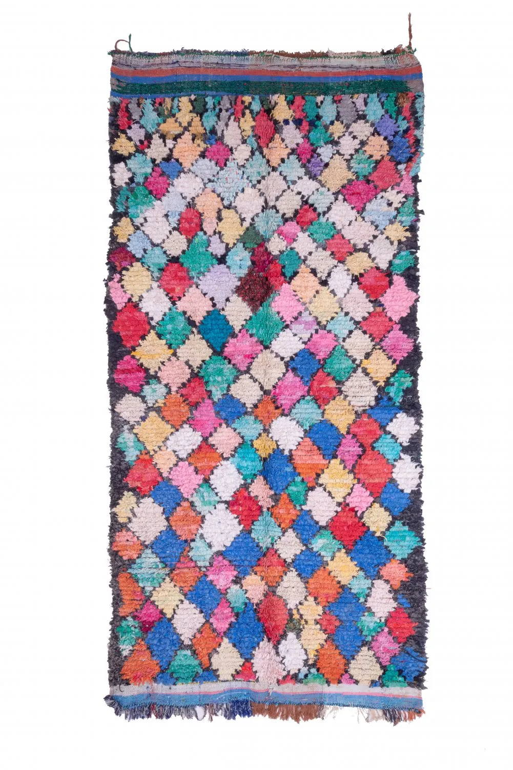 Tappeto Berberi Dal Marocco Boucherouite 325 x 160 cm