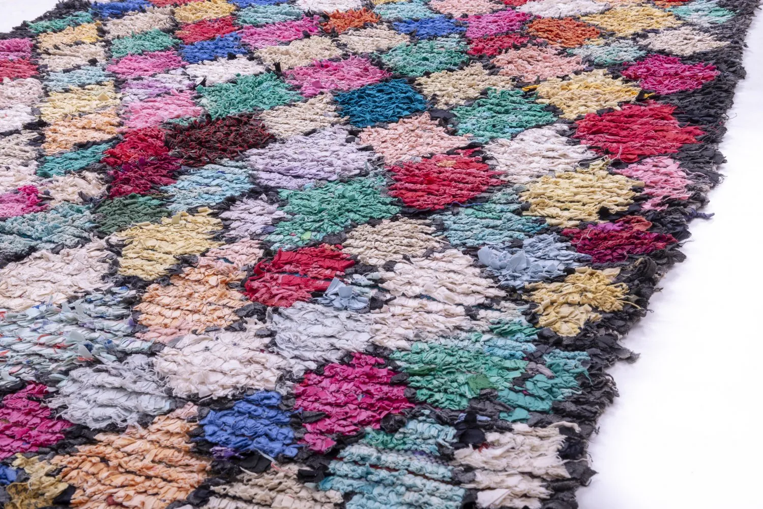 Tappeto Berberi Dal Marocco Boucherouite 325 x 160 cm