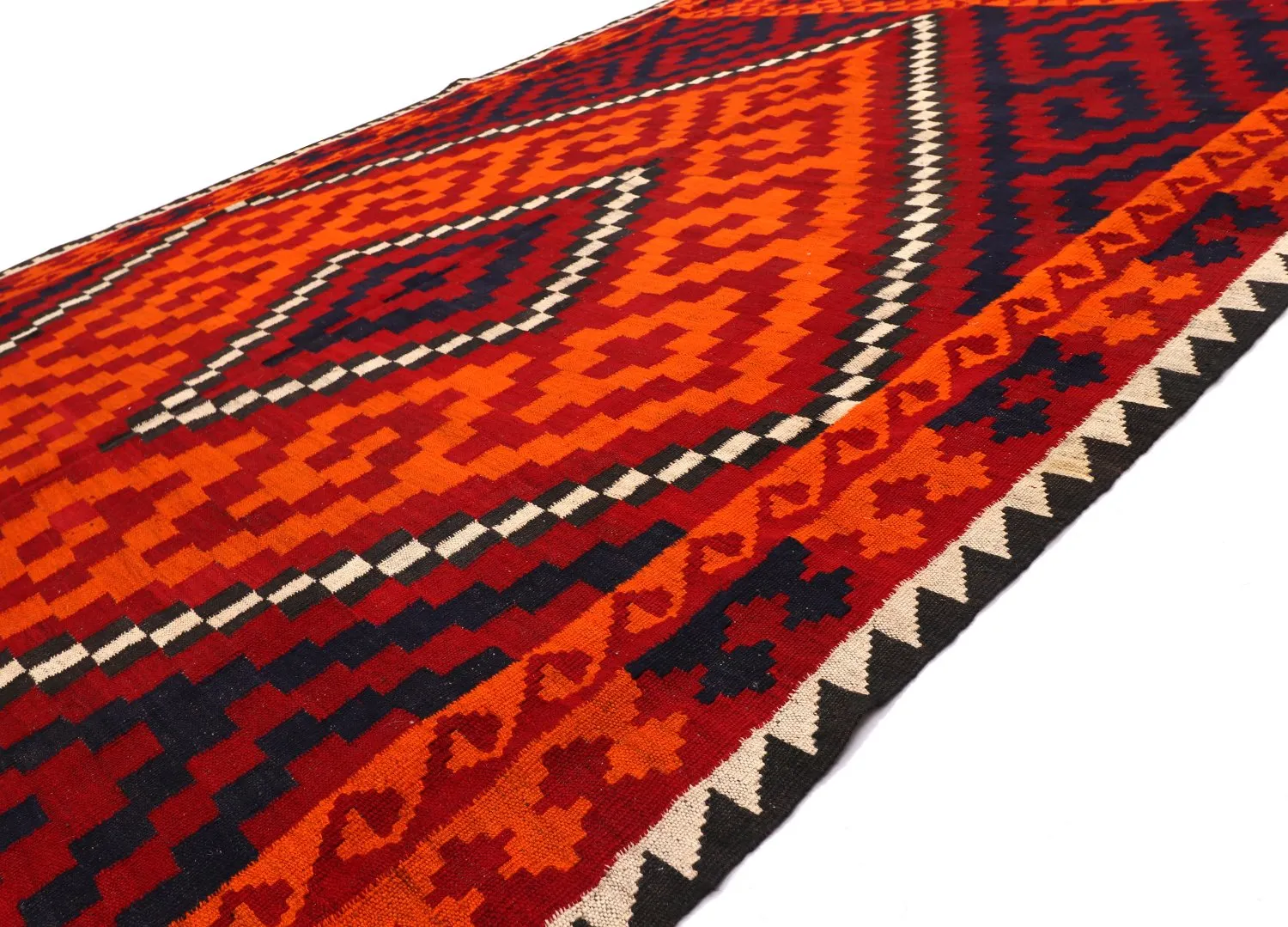 Tappeto kilim orientale 309 x 196 cm