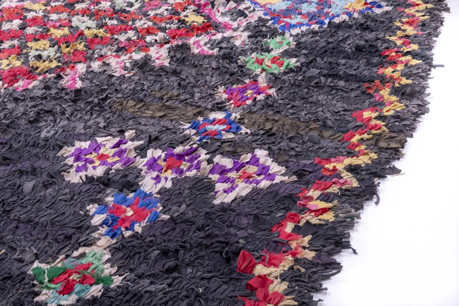Tappeto Berberi Dal Marocco Boucherouite 265 x 165 cm