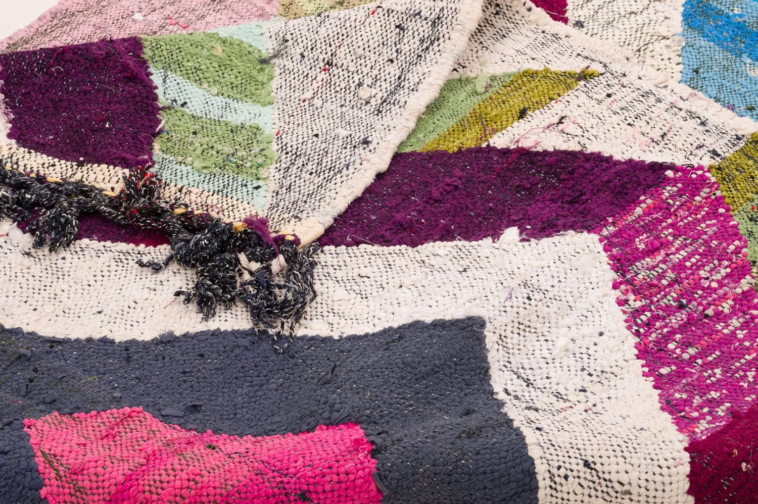 Tappeto Berberi Dal Marocco Boucherouite 130 x 240 cm