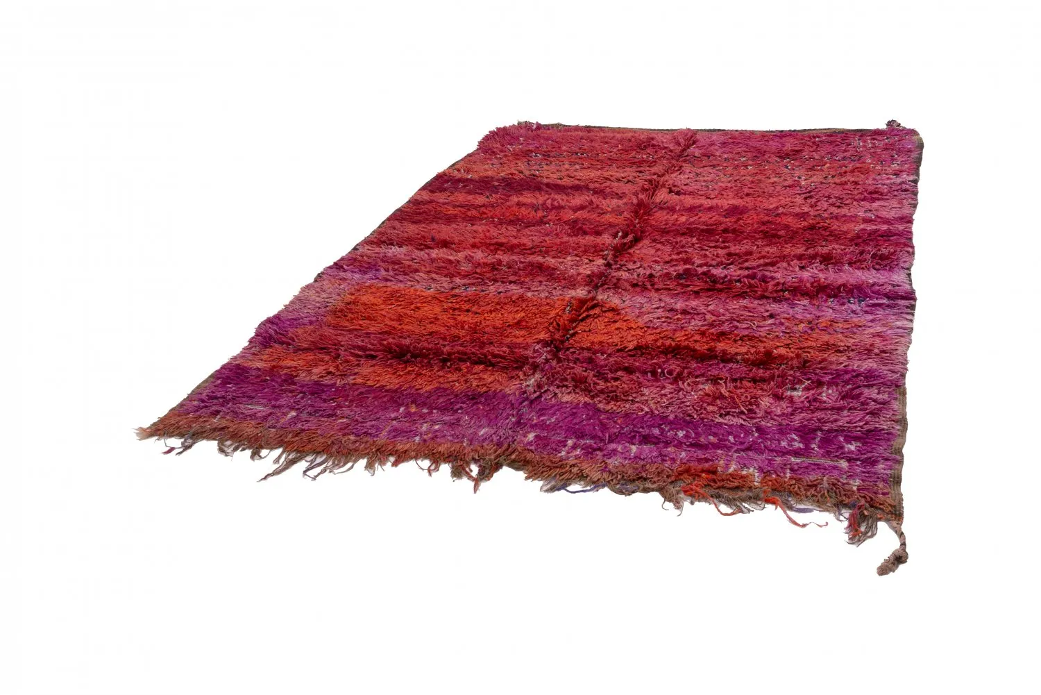 Tappeto Kilim In Stile Berbero Del Marocco Azilal 255 x 195 cm