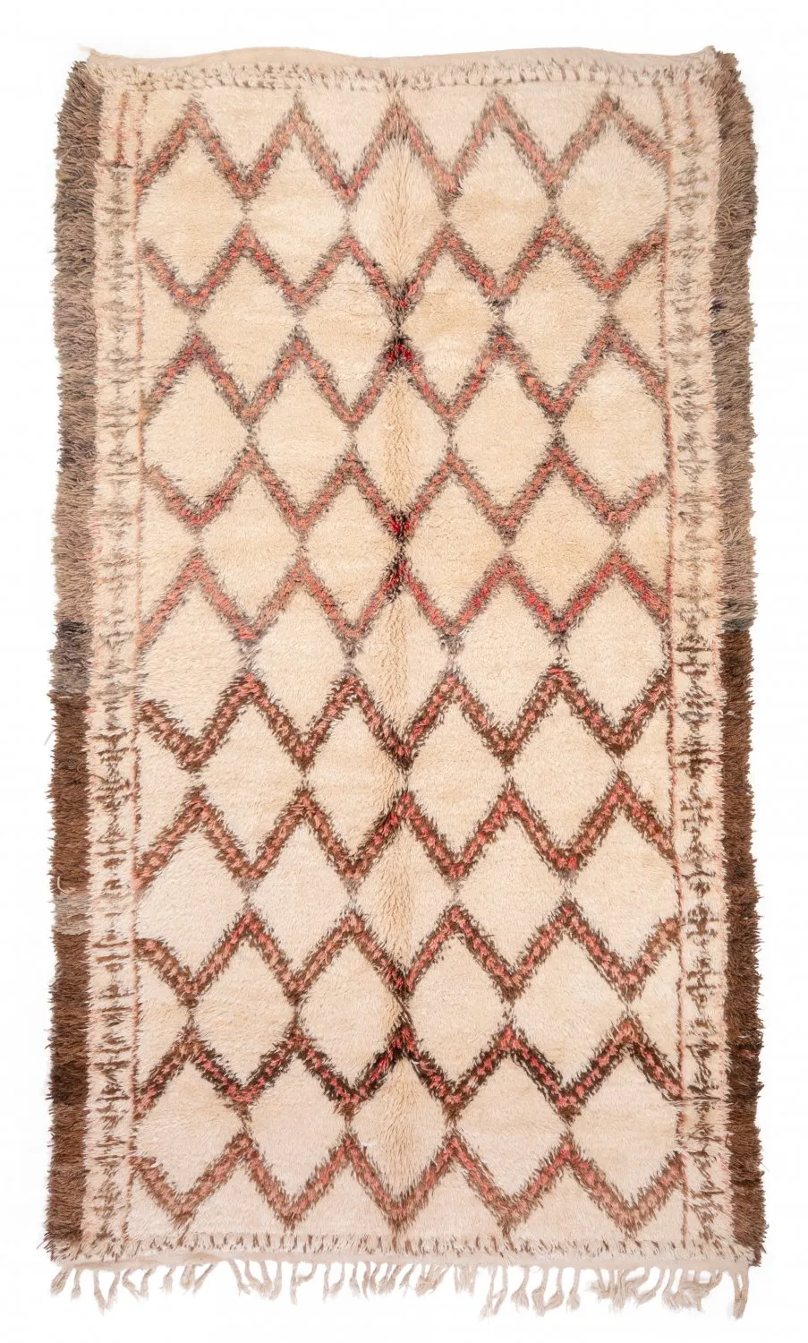 Tappeto Kilim In Stile Berbero Del Marocco Azilal 340 x 190 cm