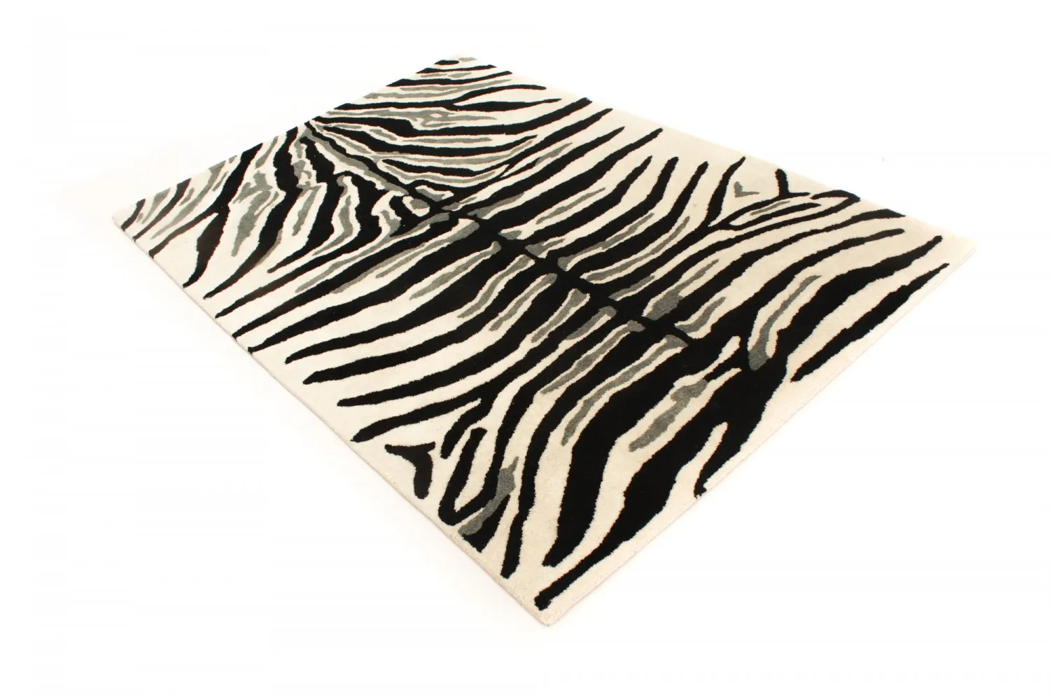 Tappeto In Lana - Zebra