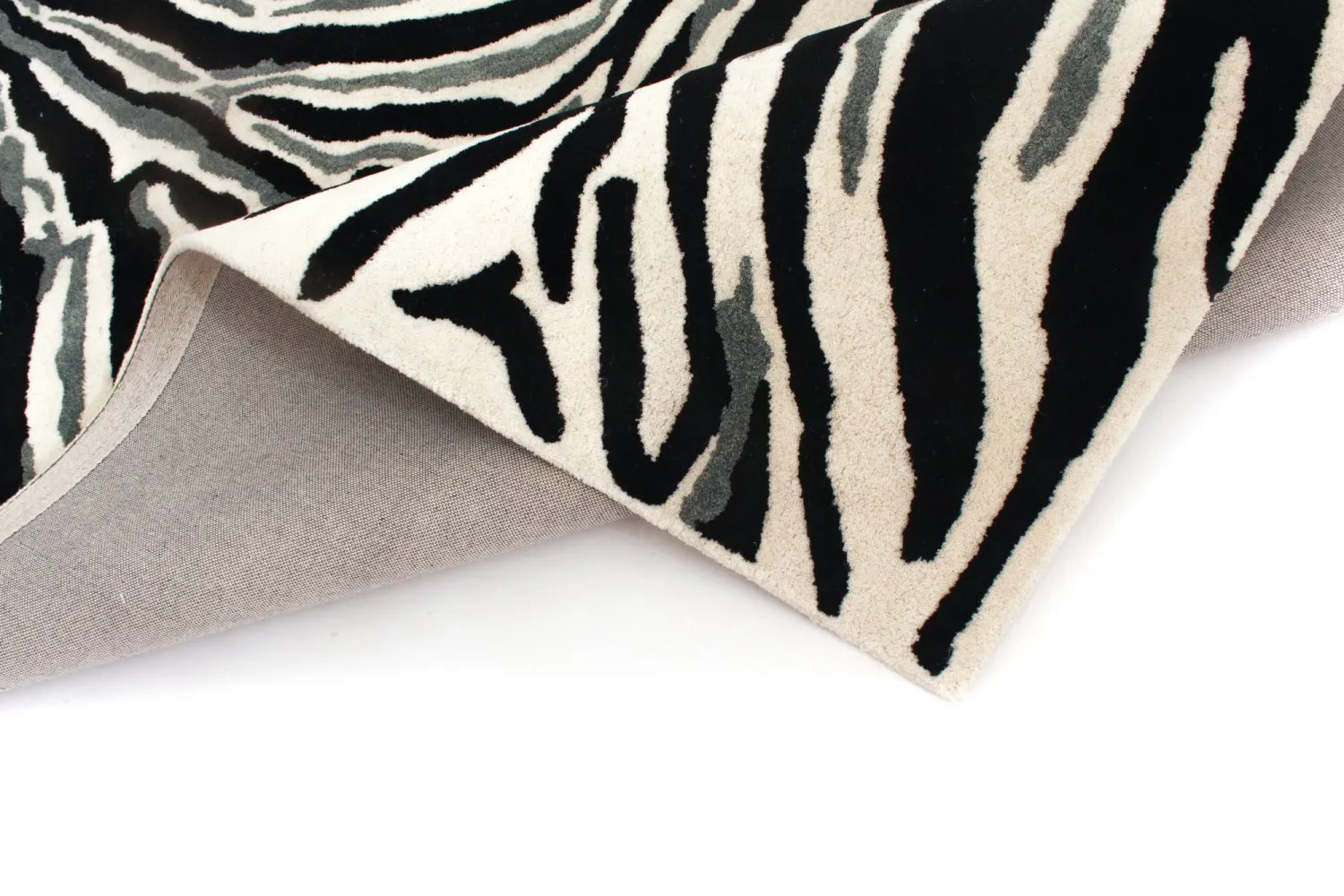 Tappeto In Lana - Zebra