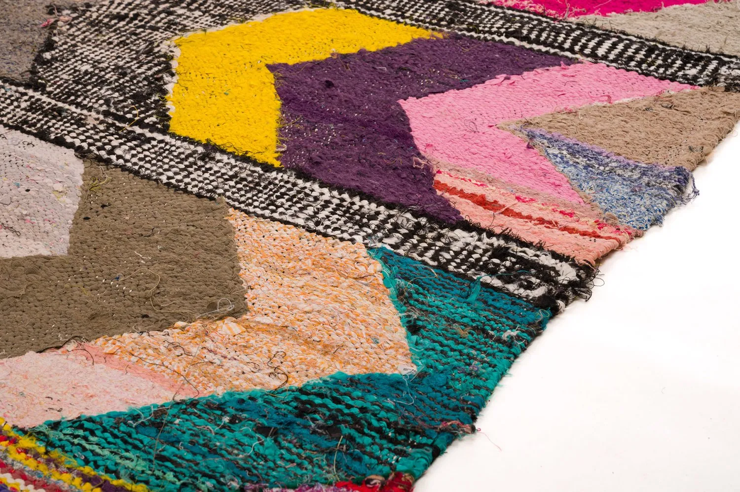 Tappeto Berberi Dal Marocco Boucherouite 160 x 325 cm
