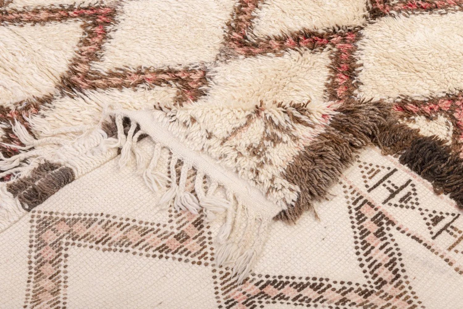 Tappeto Kilim In Stile Berbero Del Marocco Azilal 340 x 190 cm